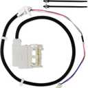 WH08X32657 WH08X31222 WH08X37937 Washer lid lock and harness for GE, replace 4963152 AP7033485 PD00070146. For Model GTW220ACK7WW GTW335ASN2WW GTW465ASN2WW GTW465ASN3WW GTW465ASN9WW HTW240ASK6WS