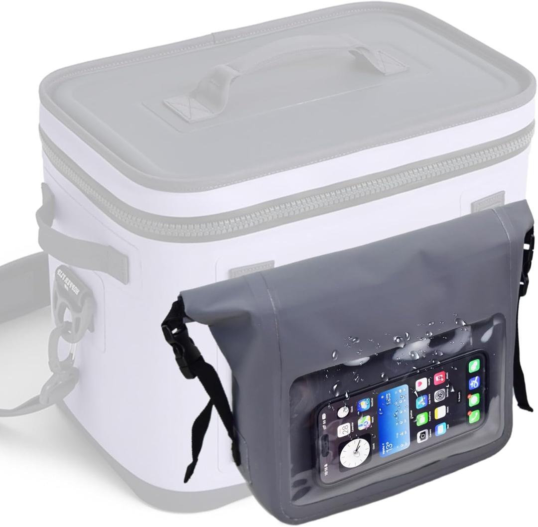 Multipurpose MOLLE Dry Bag Compatible with Soft Cooler, Tactical Backpack & Tote, Large Pouch Organizer Dry Pouch with Shoulder Strap Fit for Famous Hopper Accessories (Grey, Set 1) Multipurpose MOLLE Dry Bag Compatible with Soft Cooler, Tactical Backpack & Tote, Large Pouch Organizer Dry Pouch with Shoulder Strap Fit for Famous Hopper Accessories (Grey, Set 1)