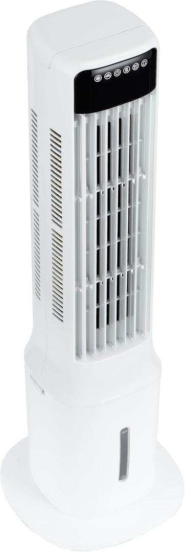 Uthfy Windowless Portable Air Conditioner, 41" Evaporative Air Cooler, Cooling Fans That Blow Cold Air, Remote, 24H Timer, 4 Ice Packs, Dual Water Tank, Tower Swamp Cooler Fan for Bedroom