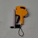 MX-5500 8 Digits Price tag Gun with 5000 Sticker Labels and 3 Ink Refill, Pricing Gun Kit for Office, Retail Shop, Grocery Store (A/Yellow)