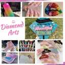 Zefy 40 Colors Resin Jelly Rhinestones for Bedazzling, 4mm 19000 Pcs Flatback Gems for Crafting, Bedazzling Kit with 3Pcs B7000 Glue for Clothing Shoes Nail Book Diamond Art