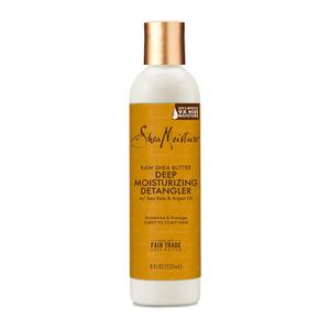 SheaMoisture Raw Shea Butter Deep Moisturizing Detangler for Dry, Damaged Hair, Hair Styling Product Formulated with Sea Kelp and Argan Oil, 8 oz