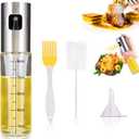Olive Oil Sprayer,Butter Sprayer for Popcorn,100ml Oil Spray for Cooking, Spray Bottle Olive Oil Sprayer Mister for Cooking, BBQ, Salad, Baking, Roasting, Grilling(Manua)