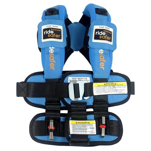 RideSafer - Large Blue, Lightweight, Compact, Portable Car Seat - Perfect for Travel and Everyday Child Safety RideSafer - Large Blue, Lightweight, Compact, Portable Car Seat - Perfect for Travel and Everyday Child Safety