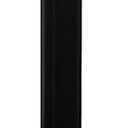 Gama Sonic Imperial III Lamp Post for Outdoor Solar Post Light with 3" Fitter Mount, 79" Tall, Black Heavy Duty Cast Aluminum, Universal Fit 3inch Pole - GS-97SP (97SP0)