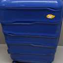 Carry On Luggage 22x14x9 Airline Approved, Hard Shell Suitcase with Spinner Wheels, PP Lightweight Luggages with TSA Lock, Carry-On Suitcases 20 Inch, Blue (Carry-On 20-Inch, 0-Blue)