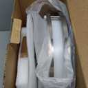 2-Pack 36W LED Ceiling Light Fixture (450W Equiv), 12IN Modern Flush Mount Ceiling Lights, Dimmable Ceiling Lamps Super Bright 3200LM, 3000K/4000K/5000K Adjustable for Bedroom Kitchen Bathroom Hallway (3CCT-Brushed Nickel)