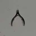 FERYES Cuticle Cutters 1/2 Jaw - Professional Stainless Steel Cuticle Clippers Nail Cuticle Remover Tool, Nail Dead Skin Clipper - BLACK