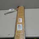 LazBlinds No Drill Cordless Roman Shades for Windows, 35" W x 60"H, Natural