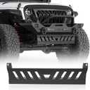 Hooke Road Front Skid Plate Bumper Armor for 2007-2018 Jeep Wrangler JK