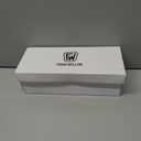 Women's Flat Sandals Dressy Open Toe Round Toe Slide Sandals Comfortable Casual Beach Slip on Slippers for Summer (White) 11