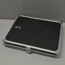 Vaultz Whiteboard Locking Storage Clipboard, Holds 8.5 x 11 Sheets, White/Silver/Black