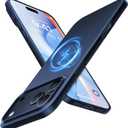 TORRAS Magnetic SlimFit for iPhone 17 PRO MAX Case, UltraThin 17 ProMax Phone Case Compatible with MagSafe, Light AntiScratch Matte Hard PC Bayer 6.9 inch OriginFit, Deep Blue