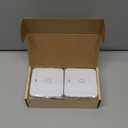 AVANTEK Wireless Doorbell, D-3W Waterproof Door Chime Kit Operating at over 1300 Feet with 2 Plug-In Receivers, 52 Melodies, CD Quality Sound and LED Flash (White)