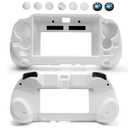 L2 R2 Trigger Hand Grip Shell Controller Protective Case for Playstation PS Vita 1000 White