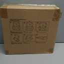 Rempry 50 Pack 6x4x1 Inches Black Small Shipping Boxes, Cardboard Corrugated Gift Mailer Boxes for Packaging Small Business Mailing