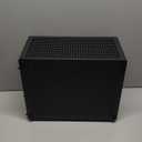 JONSBO/JONSPLUS Z20 Mesh Black Micro-ATX Mini Tower PC Case,with Detachable Carrying Handle, Mini Size, High-Performance Hardware Compatible, Support 240AIO, H160mm Cooler, Black