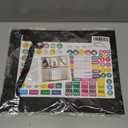 Gannyfer 2026 Desk Calendar, 18-Month Large Desktop/Wall Calendar, 14" x 11" Fridge Calendar, Use Now to Dec 2026, Personal Planner for Home, School, Office (3 Stickers) (Colorful - B)