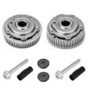 Engine Timing Intake & Exhaust Camshaft Sprocket Cam Phaser VVT Gear with Bolts Compatible with Chevy Cruze Sonic Aveo Trax 1.6L 1.8L Replace# 55567048, 55568386
