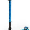 Micro Kickboard | Maxi Foldable LED Kids Scooter for Ages 5-12 | Children up to 110 lbs | 3 Wheel Lean-to-Steer Design | Adjustable T Bar | Smooth Ride, Motion Activated PU LED Wheels | Swiss Design
