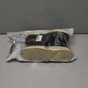 Men's Sandals Summer Breathable Sport Sandals Arch Support Casual Leather Adjustable Closed Toe Outdoor (7.5, Black)