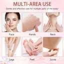 Purifying Exfoliating Gel, Facial Exfoliator Cleanser, Face Scrub, Natural Exfoliating Gel Purifying Cream, Gentle for Face Body, Deep Cleansing for All Skin (2PCS)