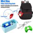 25 Pcs Video Game Party Favors for Kids, Video Game Keychain, Mini Gamer Party Favors, Gaming Party Decorations, Birthday Party, Classroom Prizes, Goodies Bags Stuffer