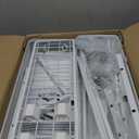 Under Sink Organizer, 2-Pack 3-Tier Thickened Metal Pull out Cabinet Organizer Shelf, Height Adjustable Slide out Storage Drawer Rack for Kitchen Bathroom Pantry Laundry Home Organization, White