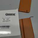 Qeeenar 2 Pcs Mini Brown Leather Pocket Notebook Bulk, 4 x 2.5 Inch Small Journal Note Book, 50 Sheets Hardcover Tiny Notepad Lined for Office Home School Writing Supplies
