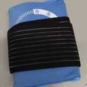 REVIX Ice Pack for Injuries Reusable (14  7") with Elastic Strap, 45-Minute Long-Lasting Gel Cold Pack for Knee, Shoulder, Back with Ice Grid Gel Design, Reusable Ice Wrap, Universal Use for Arm, Hip