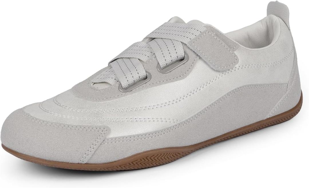 Tigeridea Womens Sneakers Comfortable Casual Shoes for Women Walking Grey White Tennis Shoes Women's Fashion Sneakers Size 7