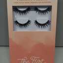 The Flirt (1.0) Natural Lashes, Natural Lash Clusters for Women, Salon Quality At Home Eyelashes Extension Kit, 6 Lash Sets, No Lash Glue Included