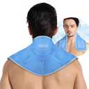 REVIX Neck Ice Pack Wrap – Reusable Hot Cold Gel Pack for Neck and Shoulder, Large Flexible Design with Soft Plush Lining, Cervical Gel Ice Wrap Ideal for Post-Workout Recovery, Fatigue & Relaxation