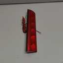 G-PLUS LED 3rd Brake Light Compatible with Truck Cap Topper Leer Are Century LED Recessed 3rd Third Brake Light Lamp AT-LED-36R Red Lens Chrome Housing Tercera Luz De Freno