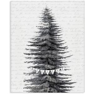 Stupell Industries Snow Covered Christmas Tree Believe Holiday Word Design Canvas Wall Art, 30 x 40 Stupell Industries Snow Covered Christmas Tree Believe Holiday Word Design Canvas Wall Art, 30 x 40