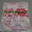 PRETTYGARDEN Women Summer Boho Maxi Dresses 2025 V Neck Puff Short Sleeve A-Line Flowy Tiered Floral Wedding Guest Dress (Pink, M)