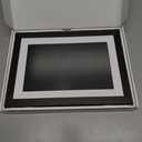 Frameo 10.1 inch Digital Picture Frame WiFi Smart Digital Photo Frame Wood IPS HD 1280 * 800 1080P Touch Screen Auto-Rotate Easy Setup to use Free Share Photos and Videos Gift for mon Father Women