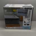 Intex 64417ED 22in Queen Dura-Beam Comfort Plush High-Rise Inflatable Air Mattress with Built in Pump for Travel and Camping, 600lb Weight Capacity (Queen, Grey)