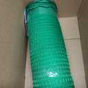 DOLEMODUO Plastic Mesh Fencing 6FT x 100FT, Garden Bird Netting & Deer Fence, Temporary Animal Barrier for Deer Pets Rabbits Chickens Wildlife, Green Protective Netting for Plants Fruit Vegetables