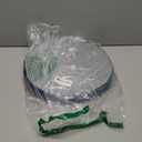 Tromlycs 14 Inch Round Bar Stool Cushion Non-Slip Foam Seat Pad Removable Cover for Circle Chairs (14x14 Inches, Navy Blue)