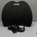 QUTOOL Lumbar Support Pillow for Office Chair, Memory Foam Low Back Support,Back Pain Relief, Ergonomic Back Cushion for Desk Chair,Gaming Chair,Adjustable Strap and Washable Cover