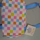 Checked Mini Cooler Bag, Multicolor