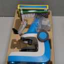 NATIONAL GEOGRAPHIC Microscope for Kids - Science Kit with an Easy-to-Use Kids Microscope, Up to 400x Zoom, Blank and Prepared Slides, Rock & Mineral Specimens, STEM Project Toy