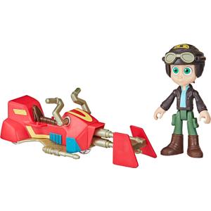 Star Wars: Young Jedi Adventures Nash Durango Figure & Speeder Bike, 4-Inch Scale Action Figures & Vehicles, Toys, Preschool Toys for 3 Year Old Boys & Girls