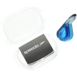 Speedo Unisex Swim Nose Clip Liquid Comfort (One Size, Biofuse Charcoal/Pool)