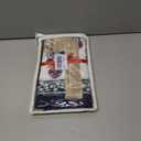 Hand Block White Cloth Napkins Set of 6  Elegant Cotton Napkins for Dinner, Weddings, Reusable Everyday Use  Decorative Floral Napkins Everyday for Kitchen & Home Decor (6, Purple, 18X18 Inches)