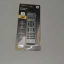 GE 4-Device Universal Remote Control, Designer Series, Brushed Nickel/Silver, 33709