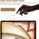 TiMOVO for iPad Air 11 Inch Case (M3/M2-2025/2024), iPad Air 5th Generation 2022/4th Gen 2020 10.9 Inch, Slim Hard Translucent Back Cover, Support Auto Wake/Sleep, Milky Coffee