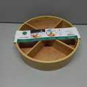 4-Compartment Bamboo Lazy Susan