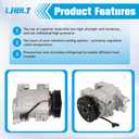 A/C Compressor Replacement for Nissan Altima Sentra 2007-2012 2.5L CO 10886C 92600JA00A